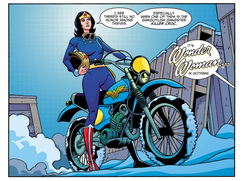 Illustration for article titled Don't Let Disco Nightwing Fool You, the New Batman '66/Wonder Woman '77 Comic Gets Surprisingly Dark